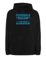 TL1756 SIM25 Bluza z kapturem Prezent dla Informatyka IT <br>Władca Serwerów
