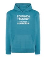 TL1756 SIM30 Bluza z kapturem Prezent dla Informatyka IT <br>Władca Serwerów