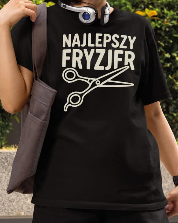 TL1757 SIM13 Koszulka Prezent dla Fryzjer Najlepszy Fryzjer