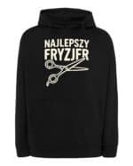 TL1757 SIM25 Bluza z kapturem Prezent dla Fryzjer <br>Najlepszy Fryzjer