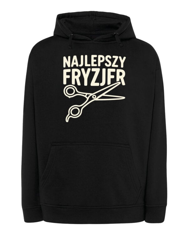 TL1757 SIM25 Bluza z kapturem Prezent dla Fryzjer <br>Najlepszy Fryzjer