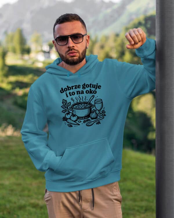 TL1758 SIM26 Bluza z kapturem Prezent dla Kucharza <br>Najlepszy Kucharz
