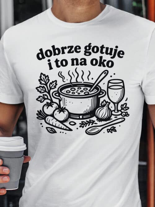 TL1758 SIM5 Koszulka Prezent dla Kucharza Najlepszy Kucharz