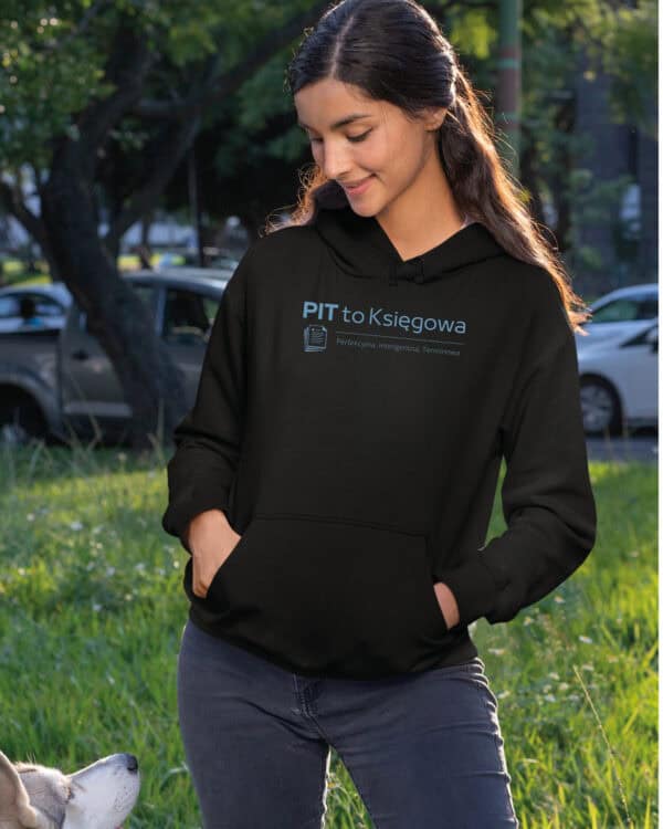 TL1759 SIM23 Bluza z kapturem dla Księgowej <br>Najlepsza Księgowa PIT