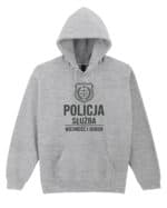 TL1760 SIM16 Bluza z kapturem Prezent dla Policjanta <br>Honor Służba