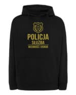 TL1760 SIM25 Bluza z kapturem Prezent dla Policjanta <br>Honor Służba