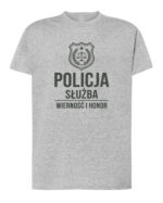 TL1760 SIM6 Koszulka Prezent dla Policjanta <br>Honor Służba