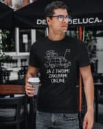 TL1762 SIM14 Koszulka Prezent dla Kuriera <br>Super Kurier