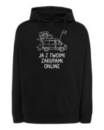 TL1762 SIM25 Bluza z kapturem Prezent dla Kuriera <br>Super Kurier