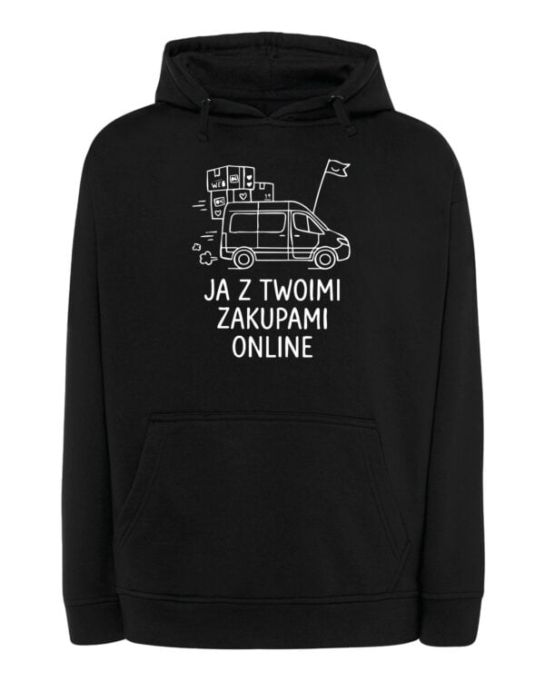 TL1762 SIM25 Bluza z kapturem Prezent dla Kuriera <br>Super Kurier
