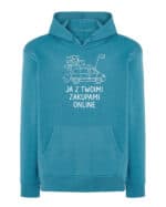 TL1762 SIM30 Bluza z kapturem Prezent dla Kuriera <br>Super Kurier