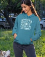 TL1763 SIM28 Śmieszna Bluza z kapturem dla Pielęgniarki <br>Super Moce