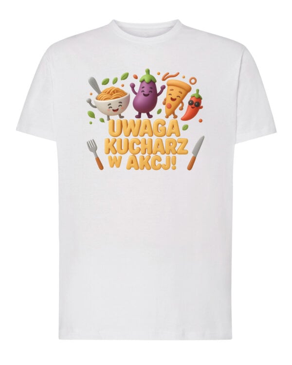 TL1765 SIM Koszulka dla Kucharza <br>Gotowanie w Akcji