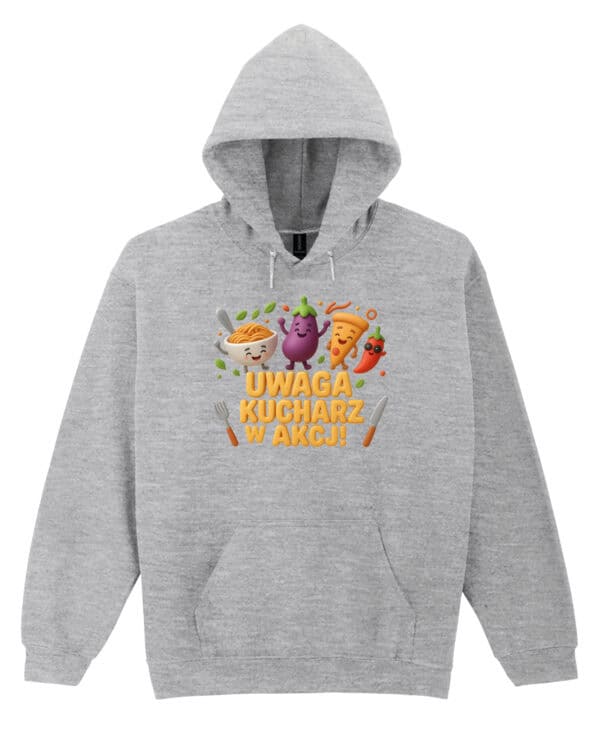 TL1765 SIM16 Bluza z kapturem dla Kucharza Gotowanie w Akcji