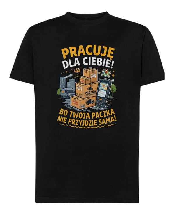 TL1766 SIM11 Koszulka dla Kuriera Zawsze na czas