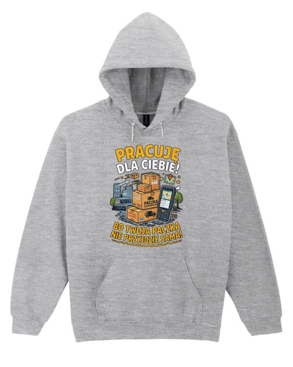 TL1766 SIM16 Bluza z kapturem dla Kuriera Zawsze na czas