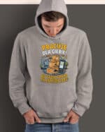 TL1766 SIM19 Bluza z kapturem dla Kuriera Zawsze na czas