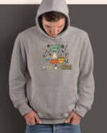 TL1767 SIM19 Bluza z kapturem Prezent dla Chemika <br>Śmieszna Mieszanka Szczęścia