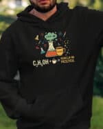 TL1767 SIM22 Bluza z kapturem Prezent dla Chemika Śmieszna Mieszanka Szczęścia