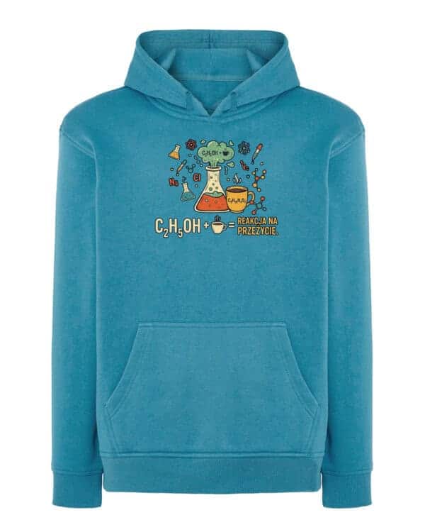TL1767 SIM30 Bluza z kapturem Prezent dla Chemika <br>Śmieszna Mieszanka Szczęścia