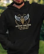 TL1769 SIM22 Bluza z kapturem Prezent dla Lekarza Prawie Anioł