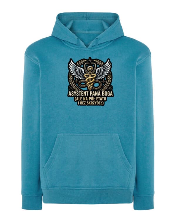 TL1769 SIM30 Bluza z kapturem Prezent dla Lekarza <br>Prawie Anioł