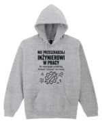 TL1771 SIM16 Prezent dla Inżyniera Bluza z kapturem <br>Ważna Praca