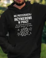 TL1771 SIM22 Prezent dla Inżyniera Bluza z kapturem Ważna Praca