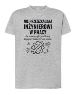 TL1771 SIM6 Prezent dla Inżyniera Koszulka Ważna Praca