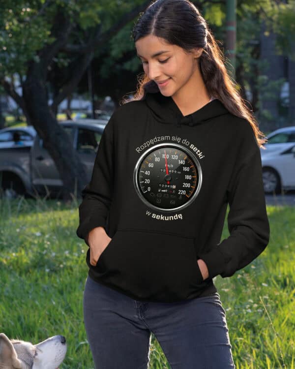 TL1773 SIM23 Śmieszna Bluza z kapturem dla Kierowcy <br>Fan Prędkości