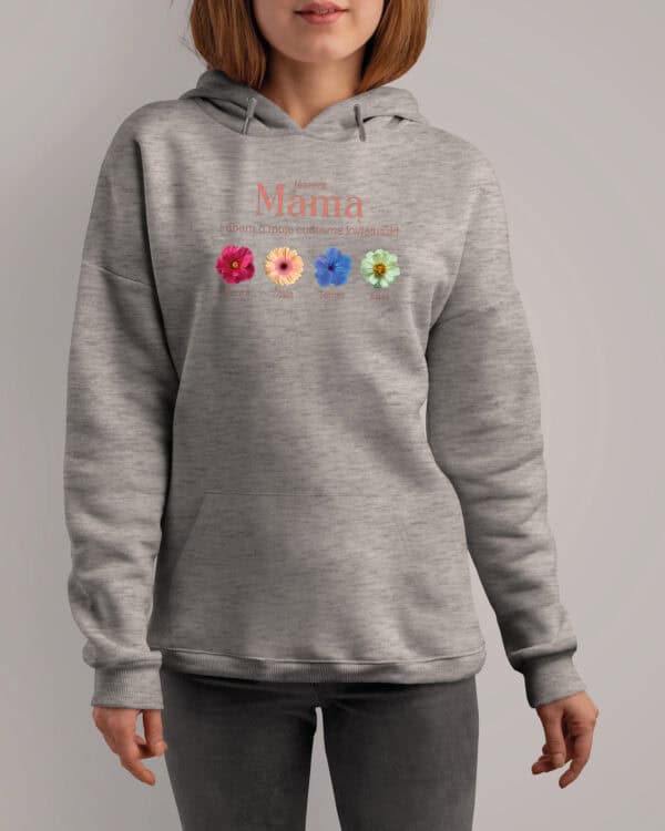 TL1775 SIM17 Prezent dla Mamy Bluza z kapturem <br>Personalizowana Imiona Dzieci