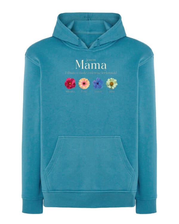 TL1775 SIM30 Prezent dla Mamy Bluza z kapturem <br>Personalizowana Imiona Dzieci