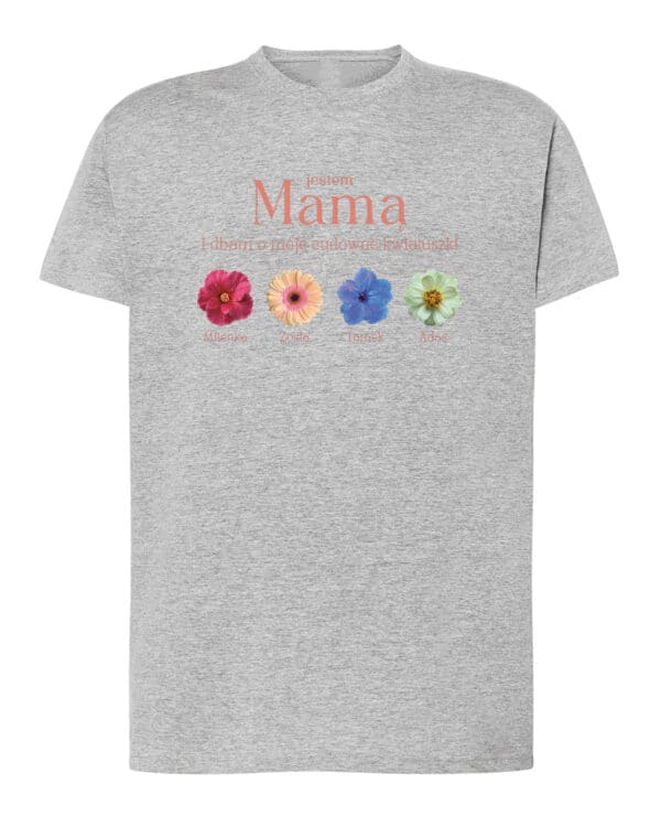 TL1775 SIM6 Prezent dla Mamy Koszulka Personalizowana <br>Imiona Dzieci