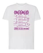 TL1777 SIM Śmieszna Koszulka dla Mamy Wielozadaniowa