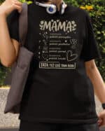 TL1777 SIM13 Śmieszna Koszulka dla Mamy Wielozadaniowa