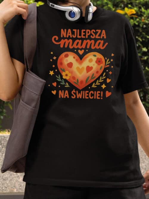 TL1779 SIM13 Koszulka dla Mamy Najlepsza Mama na Świecie