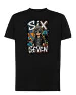 TL1780 MAL Koszulka Dziecięca Six seven 67 Mem Grafiti