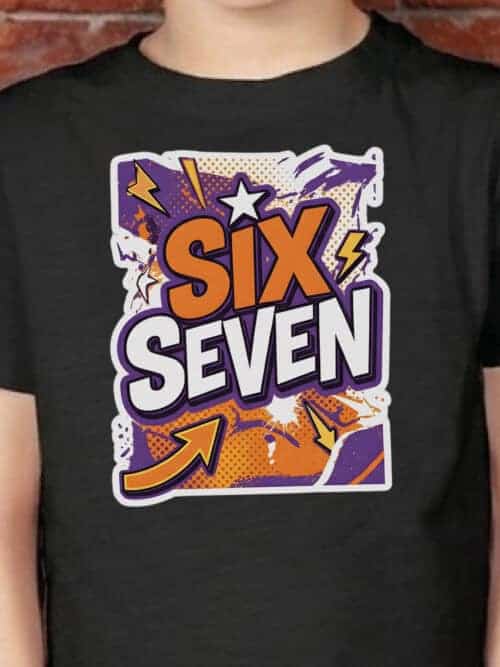 TL1781 MAL3 Koszulka Dziecięca Six seven 67 Prezent dla dziecka