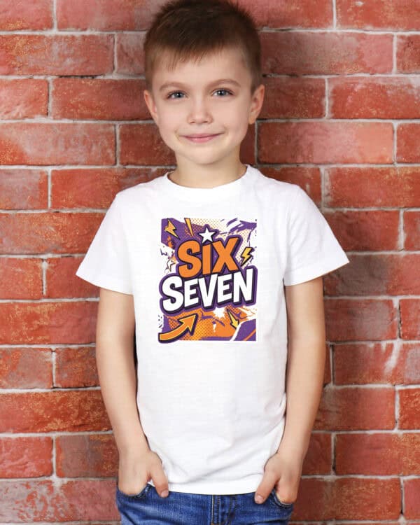 TL1781 MAL7 Koszulka Dziecięca Six seven 67 Prezent dla dziecka