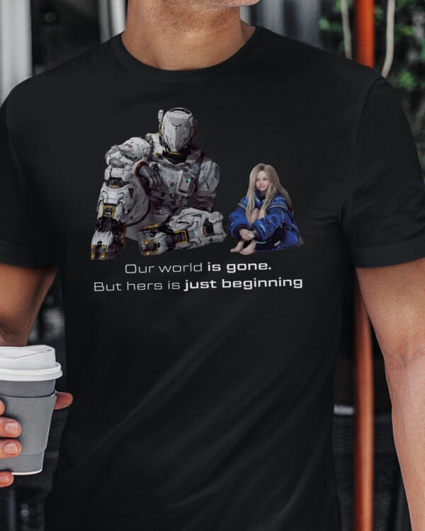 TL1783 SIM15 Koszulka Pragmata Diana i Hugh Gra Akcji