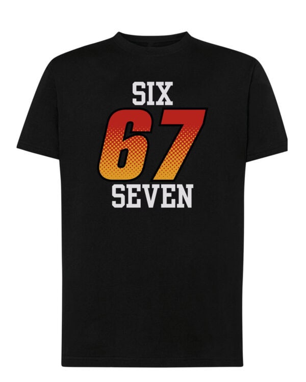 TL1784 MAL Koszulka Dziecięca Six seven 67 Super Styl Prezent