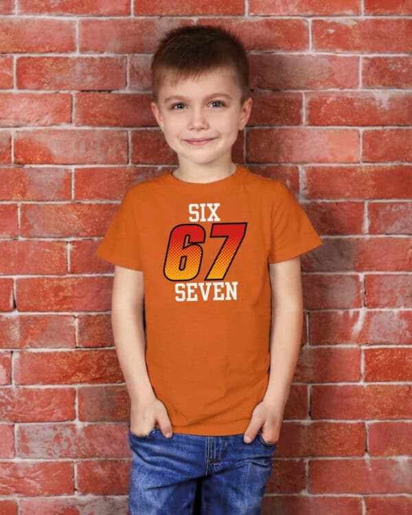 TL1784 MAL17 Koszulka Dziecięca Six seven 67 Super Styl Prezent