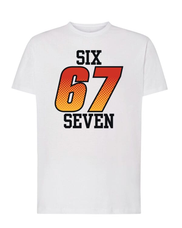 TL1784 MAL6 Koszulka Dziecięca Six seven 67 Super Styl Prezent