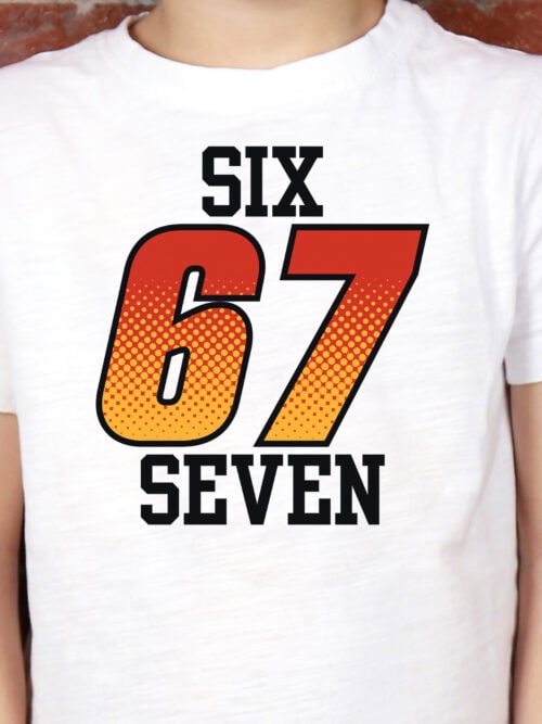 TL1784 MAL8 Koszulka Dziecięca Six seven 67 Super Styl Prezent