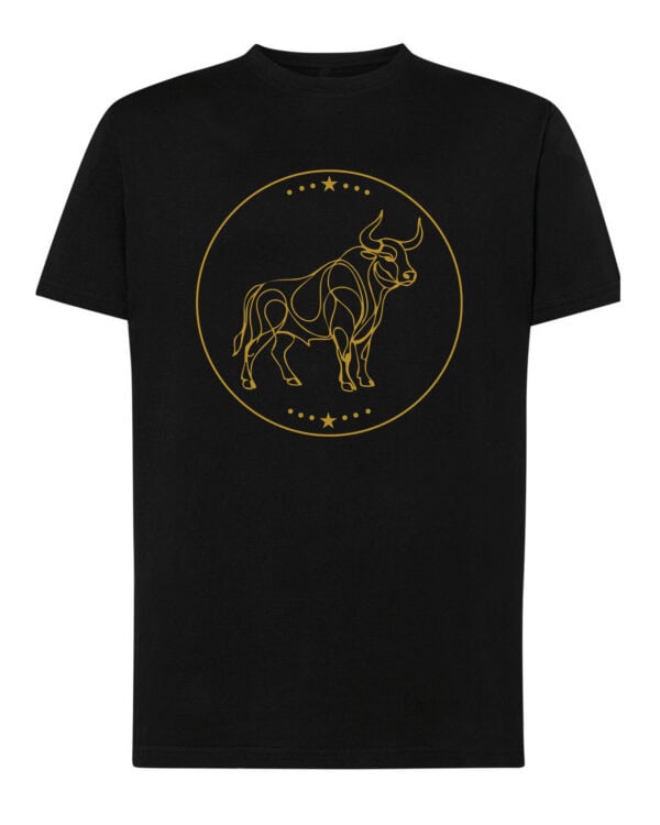 TL1800 SIM11 Koszulka Znak Zodiaku Lineart <br>Minimalistyczny Byk