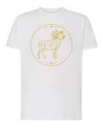 TL1801 SIM Koszulka Znak Zodiaku Lineart <br>Minimalistyczny Baran