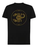 TL1805 SIM11 Koszulka Znak Zodiaku Lineart <br>Minimalistyczny Skorpion