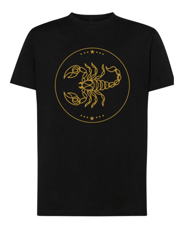 TL1805 SIM11 Koszulka Znak Zodiaku Lineart <br>Minimalistyczny Skorpion