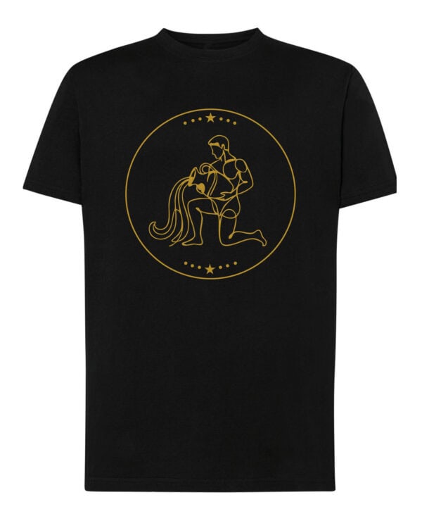 TL1806 SIM11 Koszulka Znak Zodiaku Lineart <br>Minimalistyczny Wodnik