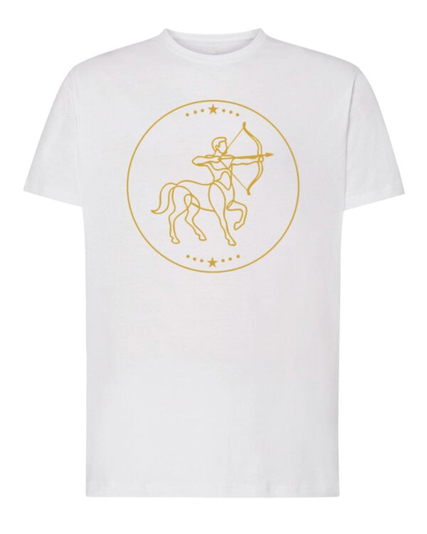 TL1809 SIM Koszulka Znak Zodiaku Lineart <br>Minimalistyczny Strzelec